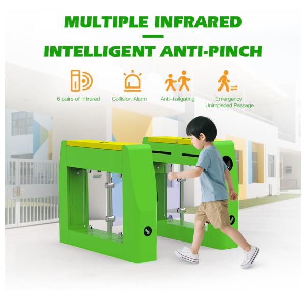 Children's Swing Gate: DC Brushless Motor with Color Customization Support