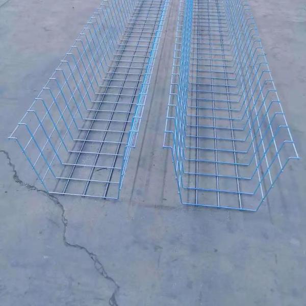 Rectangular Grid Cable Tray Aluminum Wire Tray Medium Load Capacity