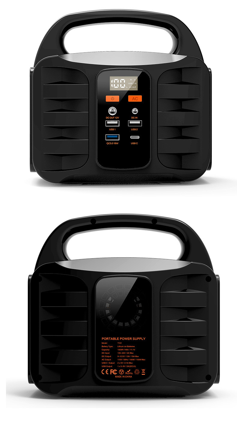 Portable energy storage power supply portable ups inverter 12v to 240v inverter