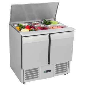 2 Doors Refrigerated Saladette Counter