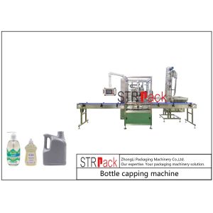 2.4M Conveying Automated Bottle Capping Machines For Pharmaceuticals