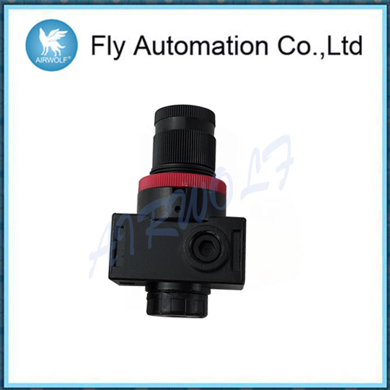 Aluminum Alloy Air Compressor Pressure Regulator Br3000 3 / 8" 0.23kg