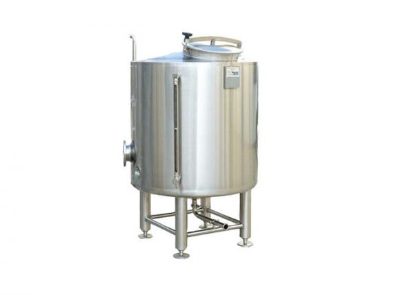 Cheap 60BBL Capacity Cold Liquor Tank Dimple Plate Jacket In Beer Production CE / ISO for sale