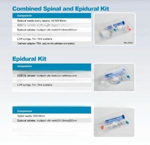 China Class I Disposable Anesthesia Epidural Kit for Injection Puncture on sale