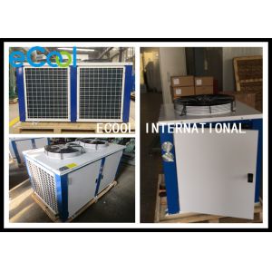 China Horizontal Cold Room Condensing Unit / AC Condenser Air Conditioning System on sale