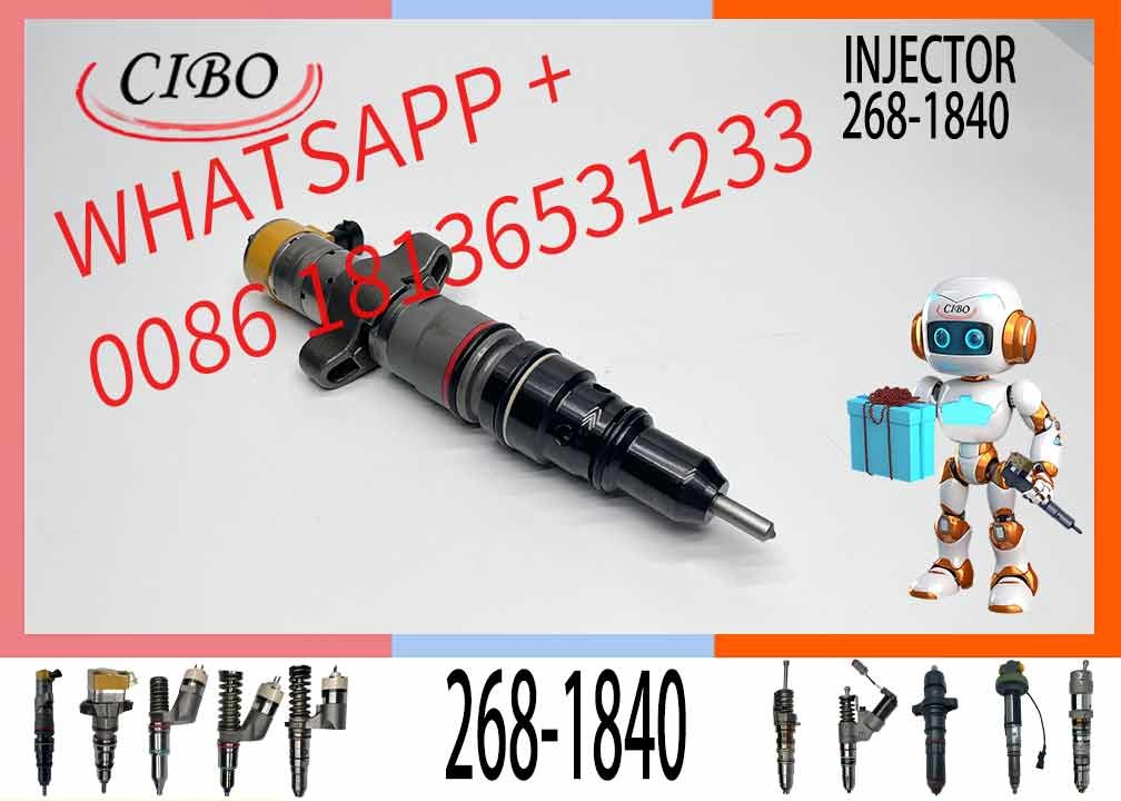 Excavator Injector 10R-4763 10R-7221 20R-1260 268 1840 2681840 268-1840 For C7 Engine Diesel Nozzle Assembly