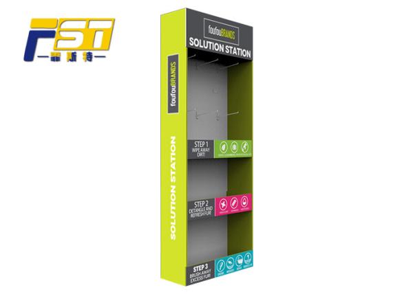 Moisture Resistant Side Wing Display With Tires Convenient Glossy / Matt