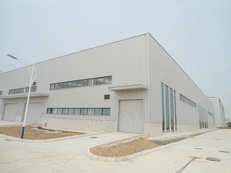 Prefabricated Light Frame Construction Fabrication Metal Steel Structure Commercial Logistics Warehouse