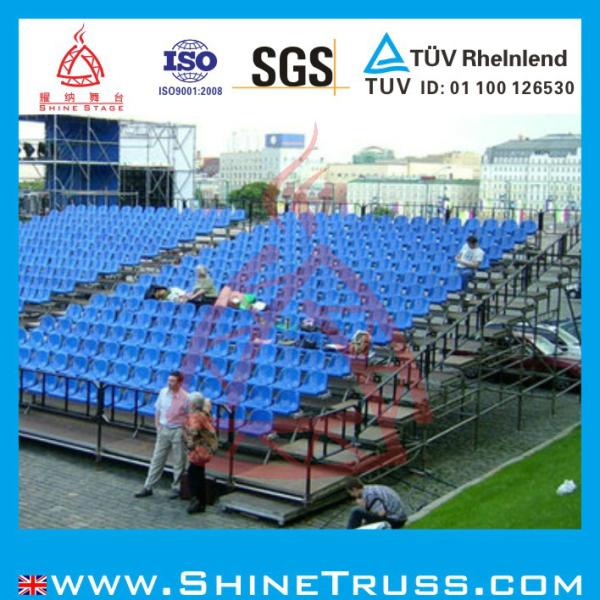 Outdoor or Indoor Layer Stadium Bleachers