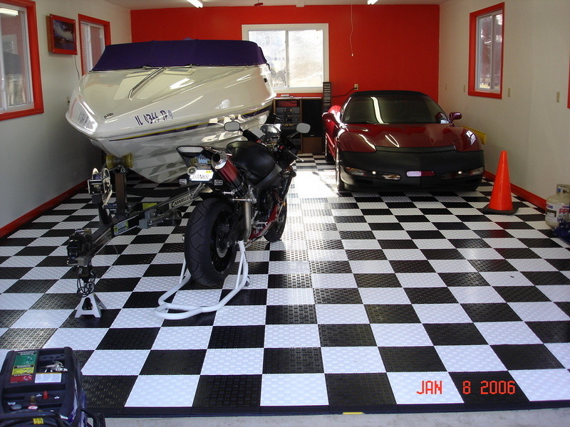 ODM Interlocking Garage Floor Tiles 18 Mm Diamond Garage Floor Mat