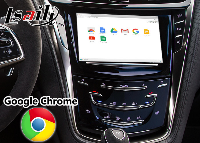 Cadillac Android 9.0 Car Video Interface for CTS CUE System 2014-2020 Year GPS Navigation Carplay