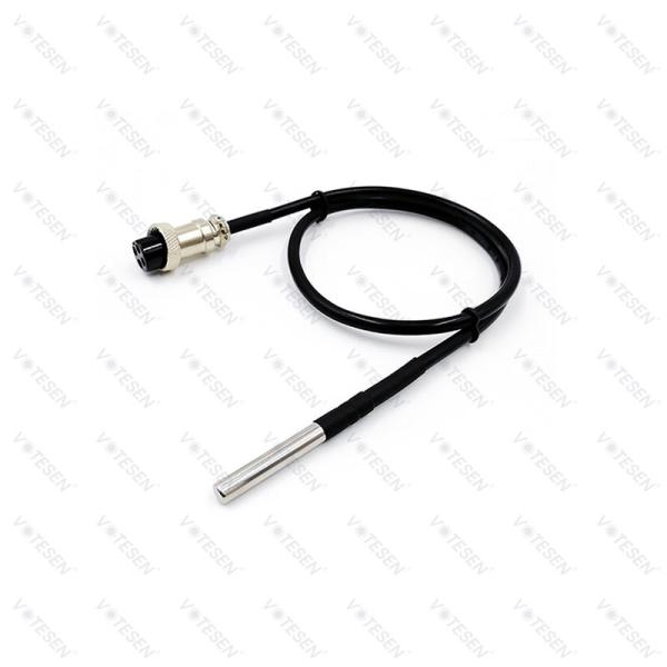 Cheap OD6*30mm SUS304 Ds18b20 Temperature Sensor With Aviation Plug for sale