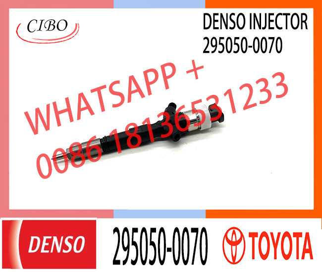 High Quality Diesel Fuel Injector Common Rail Injector 2367030380 2950500070 for TOYOTA engine 23670-30380 295050-0070