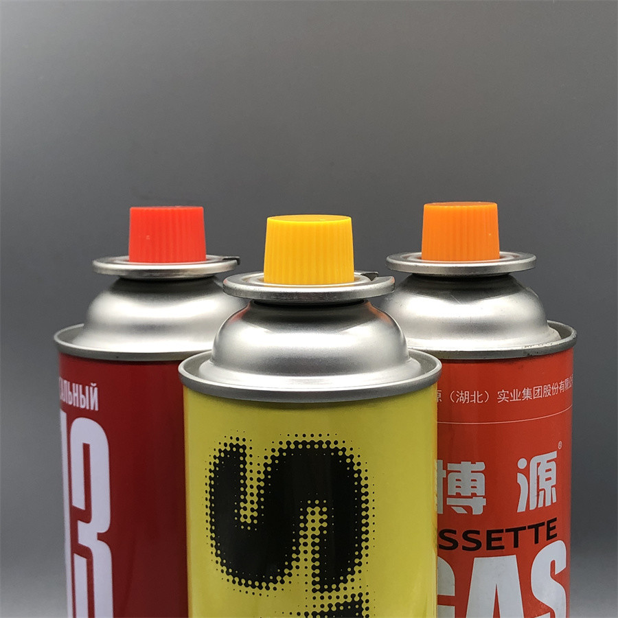 Portable Empty Butane Gas Canister for Outdoor Cooking