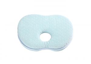 Quality Sleeping Bamboo Baby Memory Foam Pillow For Newborn & Infant , White Heart Shape wholesale