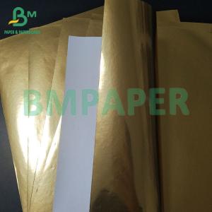 Quality Wholesale Metallic Paper Vacuum Silver Aluminized Wet Strength Metalized Paper For Drinking Label Paper Printing wholesale