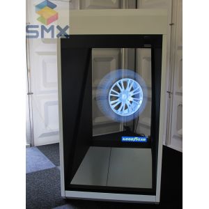 Quality 1 Sided HoloCube hologram advertising display showcase in stereo display wholesale