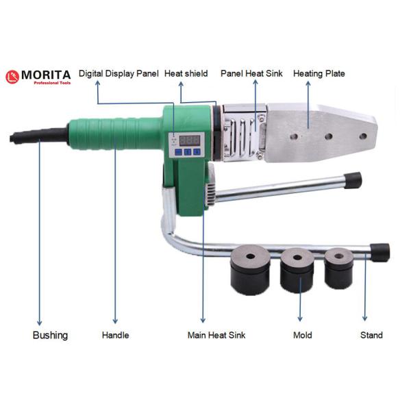 Plastic Pipe Fusion Welder 20-25-32mm 800W/220V For PPR, PE, PP,PVDF And PB Pipes Can Weld The Corner Pipe