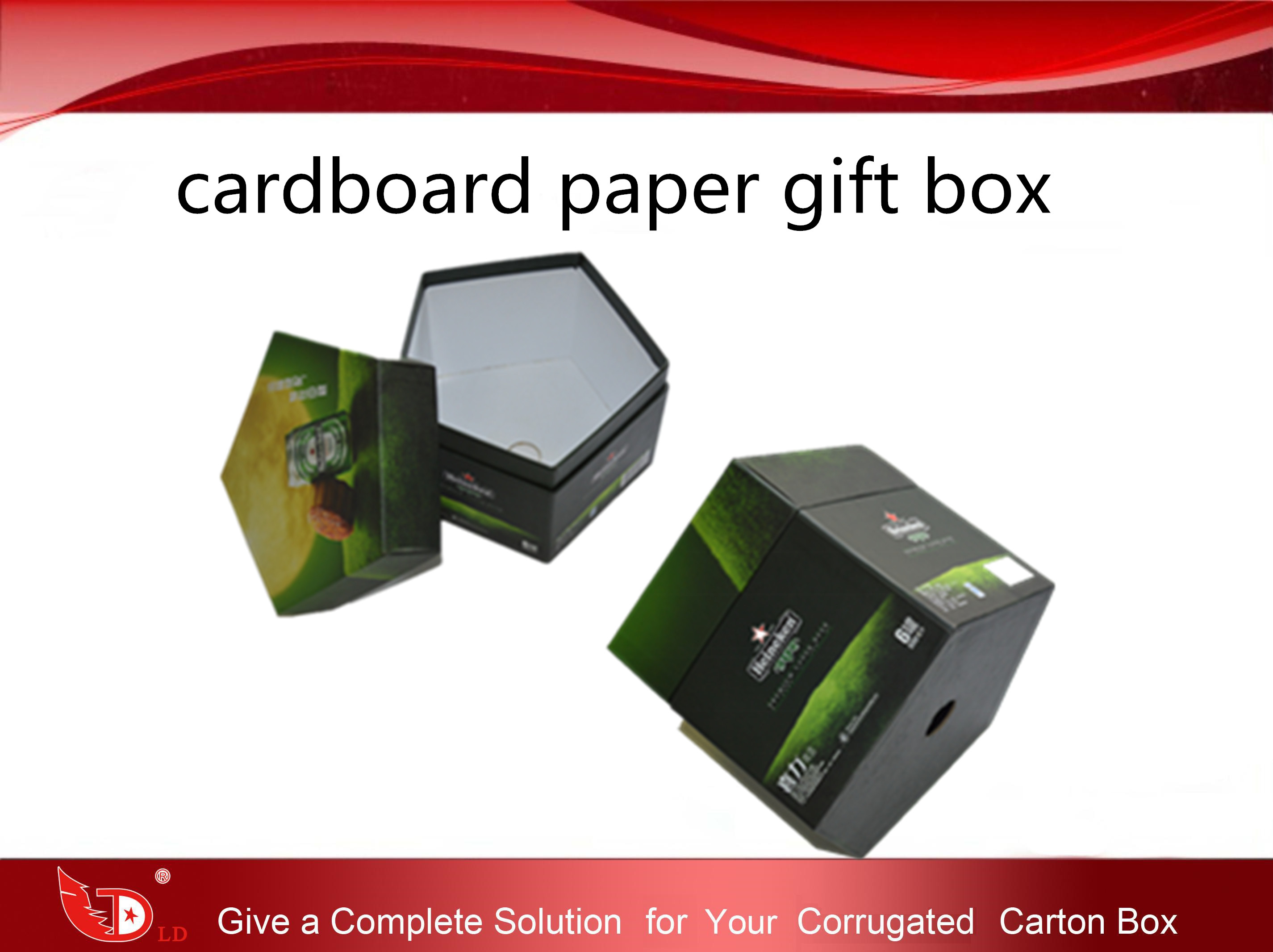 elegent and display cardboard paper gift box