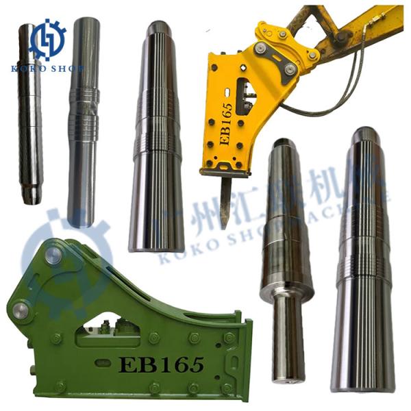 Excavator Machine Hydraulic Breaker Parts Percussion Piston MB1650 MB1600