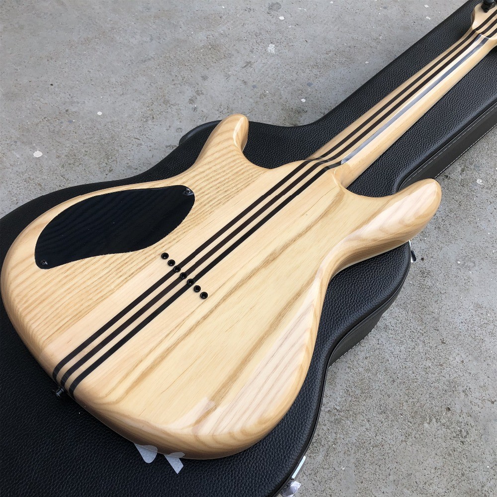 2019 Maple Top 7 Strings Electric Guitar,Abalone binding,Ebony fingerboard Neck through body Electric Guitar