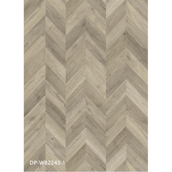 0.5mm SPC Luxury Vinyl Flooring Herringbone Oak Burlywood Wood Grain GKBM DP-W82243