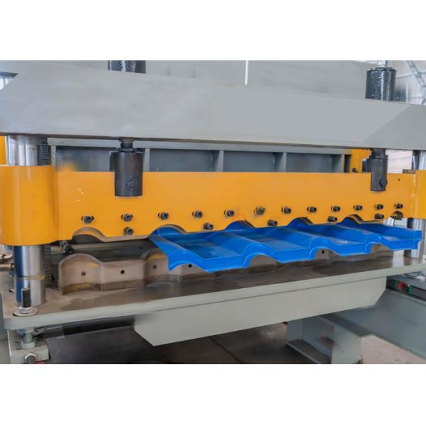 13/14 Stations Roof Roll Forming Machine With 1 Year Warranty
