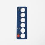 OEM Push Button Membrane Switch Graphic Overlay With UV Printing