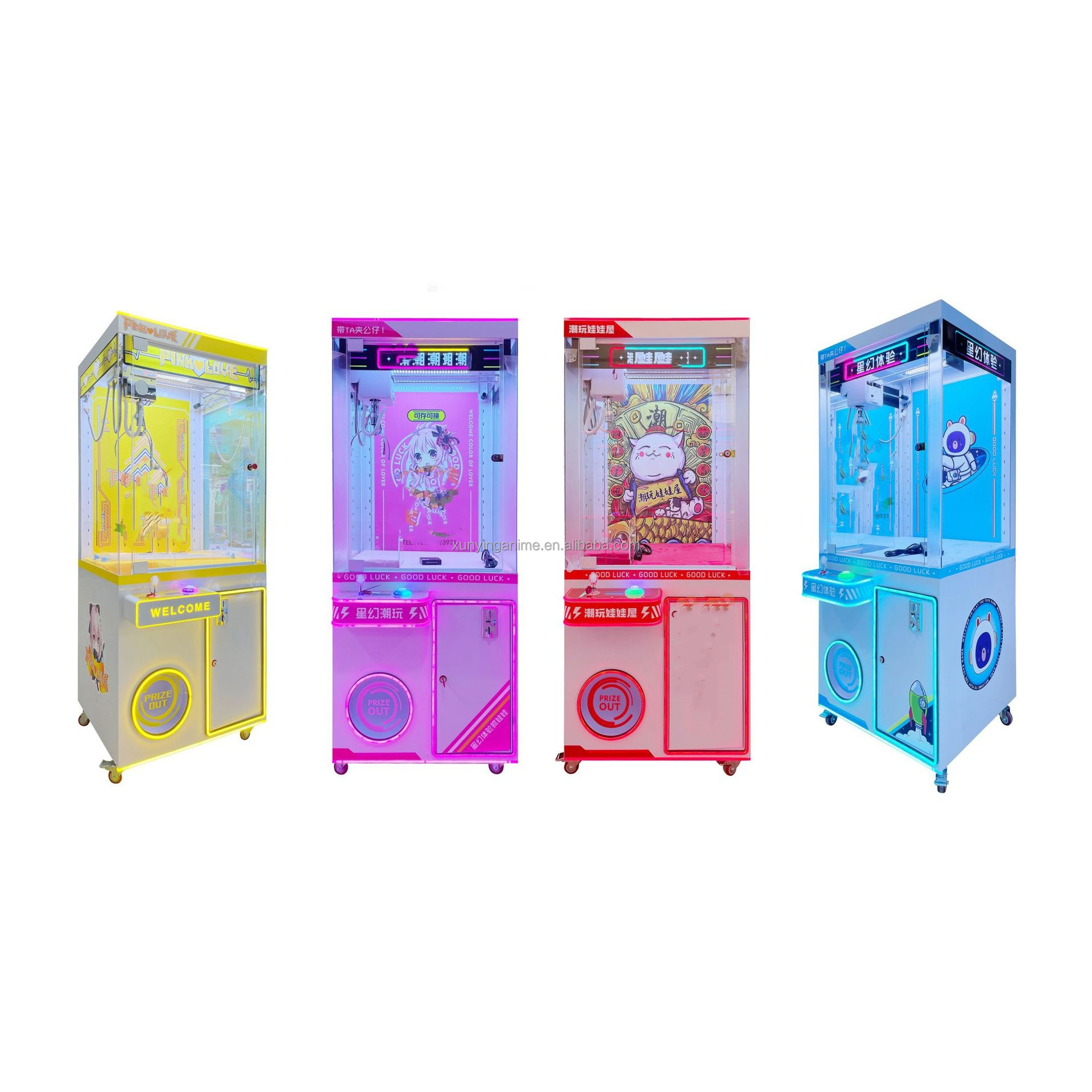 Design Prize Doll Machine Arcade Game Toy Claw Crane Vending Machine and Competition
