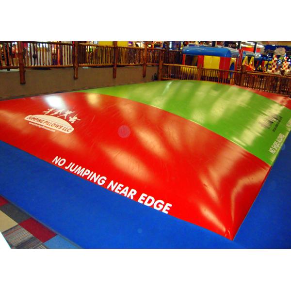 Durable Inflatable Air Jumping Bounce With Silk Printing / Large Inflatable Pillow