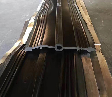 Hotel PVC Rubber Water Stop Belt for Concrete Retaining Walls 150mm Width 3mm Thickness