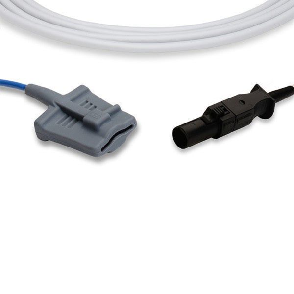 Reusable SpO2 Sensor with Round-6 Pin and TPU Material for ECG Cable with 2.4M Cable Length