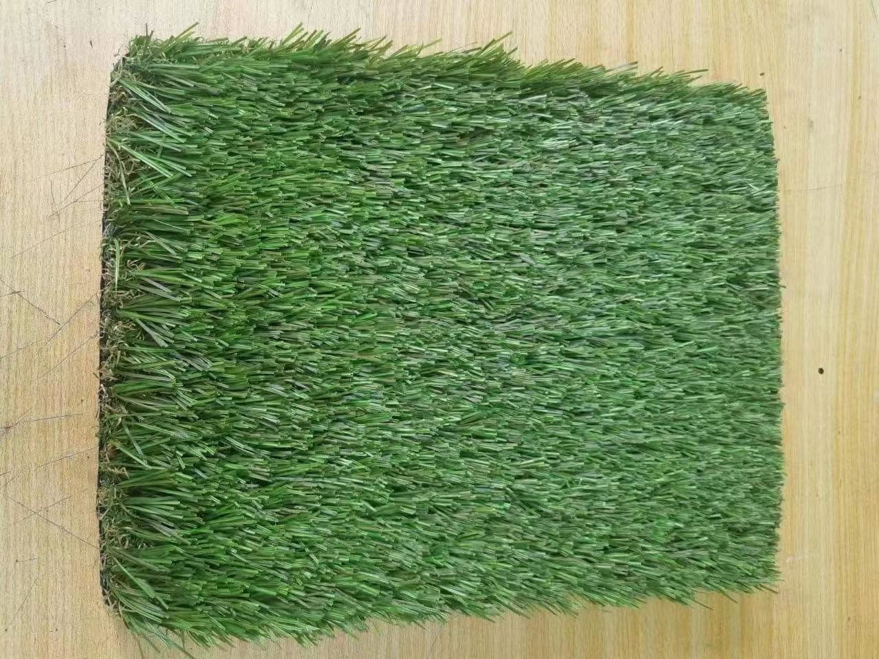 Anti Fire Artificial Soccer Turf , 40mm 50mm Synthetic Football Grass