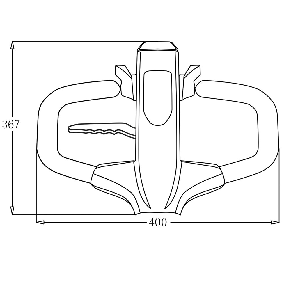 Electric Vehicles EPT Traction Switches IP40 Tiller Head Assembly