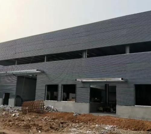 Custom Size Light Gauge Steel Buildings Retail Space Fast Construction