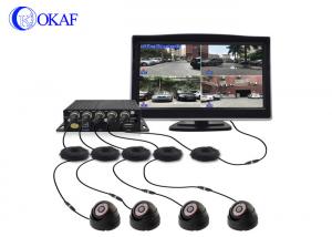 China AHD IR Wide Angle Car CCTV Camera IP/SDI/AHD/Analog Signal 4 Channel DVR Kit on sale