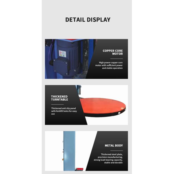 Stainless Steel Shrink Film Packaging Machine 50Hz Carton Box Stretch Wrapping Machine