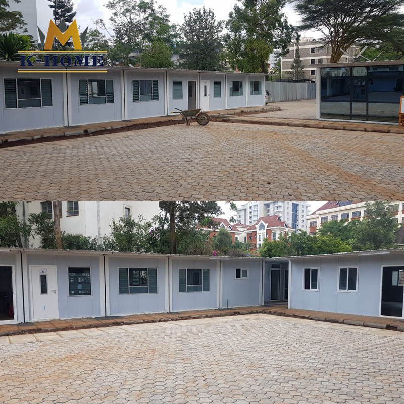 Prefabricated Portable School Classrooms Steel Structure Movable Fast Build