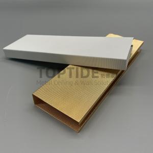 Quality Metal Ceiling Aluminum Strip Panel Drop Ceiling Suspended False Linear Metal Ceiling System wholesale