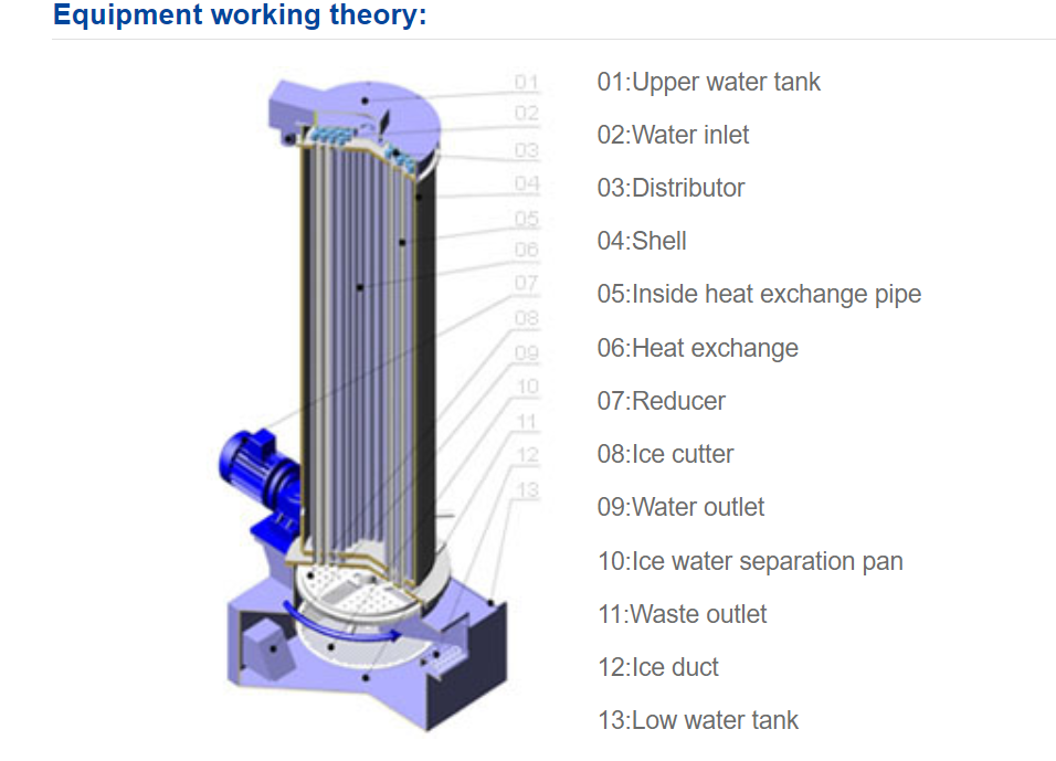 Condition 15 Tons Capacity Tube Ice Making Machine with Packing Machine 4690kg
