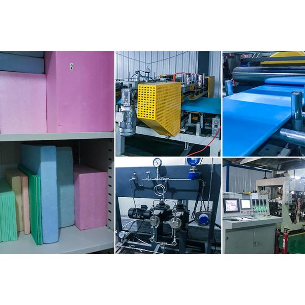 foam making machine for xps polystyrene extrusion foaming xps insulated plate board production line