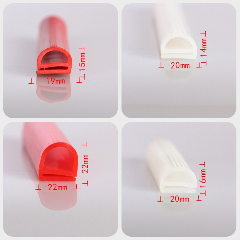 Eco Friendly P H Shape Silicone Gasket Seal With Cutting Processing Service