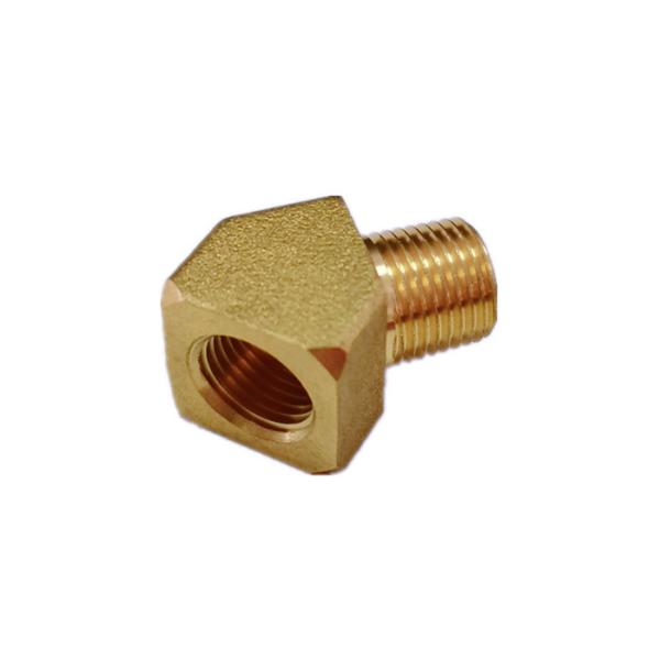 45 Degree Street Elbow Brass Pipe Fitting 1/8" NPT Female X 1/8" NPT Male