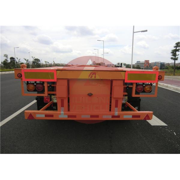 3 Axle Container Delivery Trailer 40 Feet Container Hauler Trailer Enough Strength