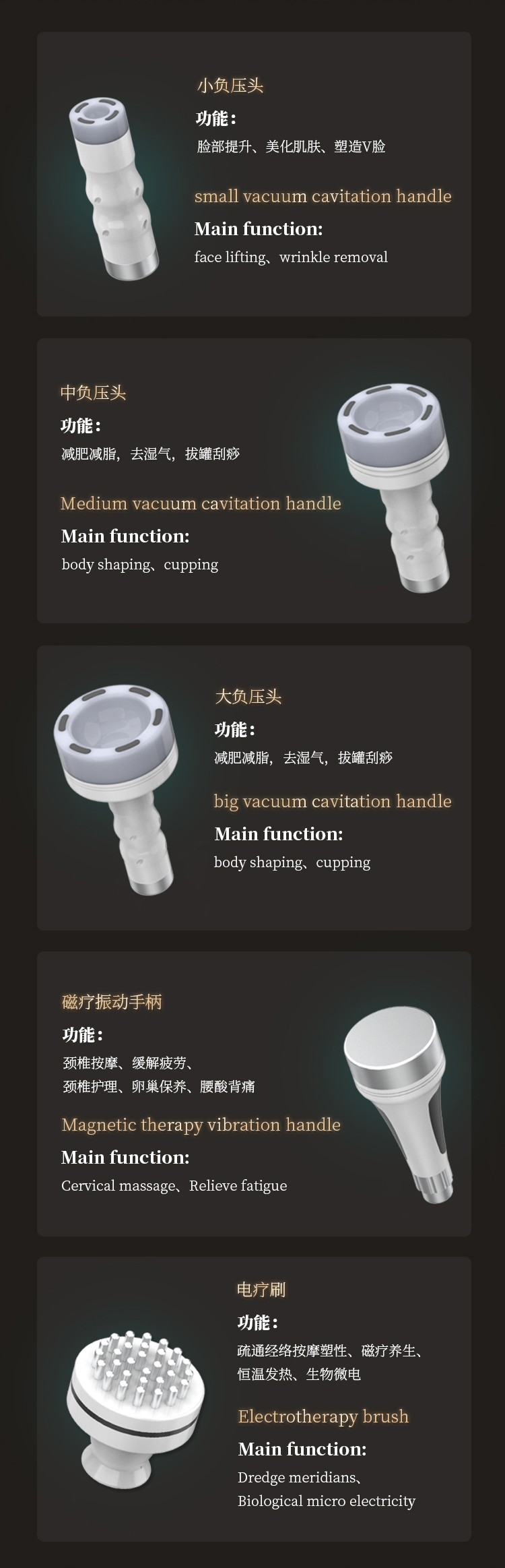 Cavitation Machine Rf 6 In 1 80K Vacuum Weight Loss Machine Beauty Device Anti-Aging Slimming Machine
