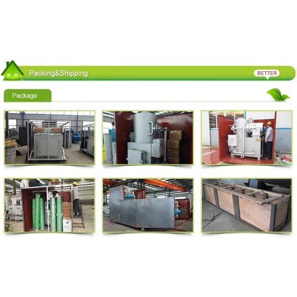 Environmental Protection Municipal Waste Recycling Plant with 0.37KW Refuse Collector