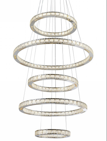Adjustable Modern Circular Ring Chandelier Dia 50cm / 19.7inch