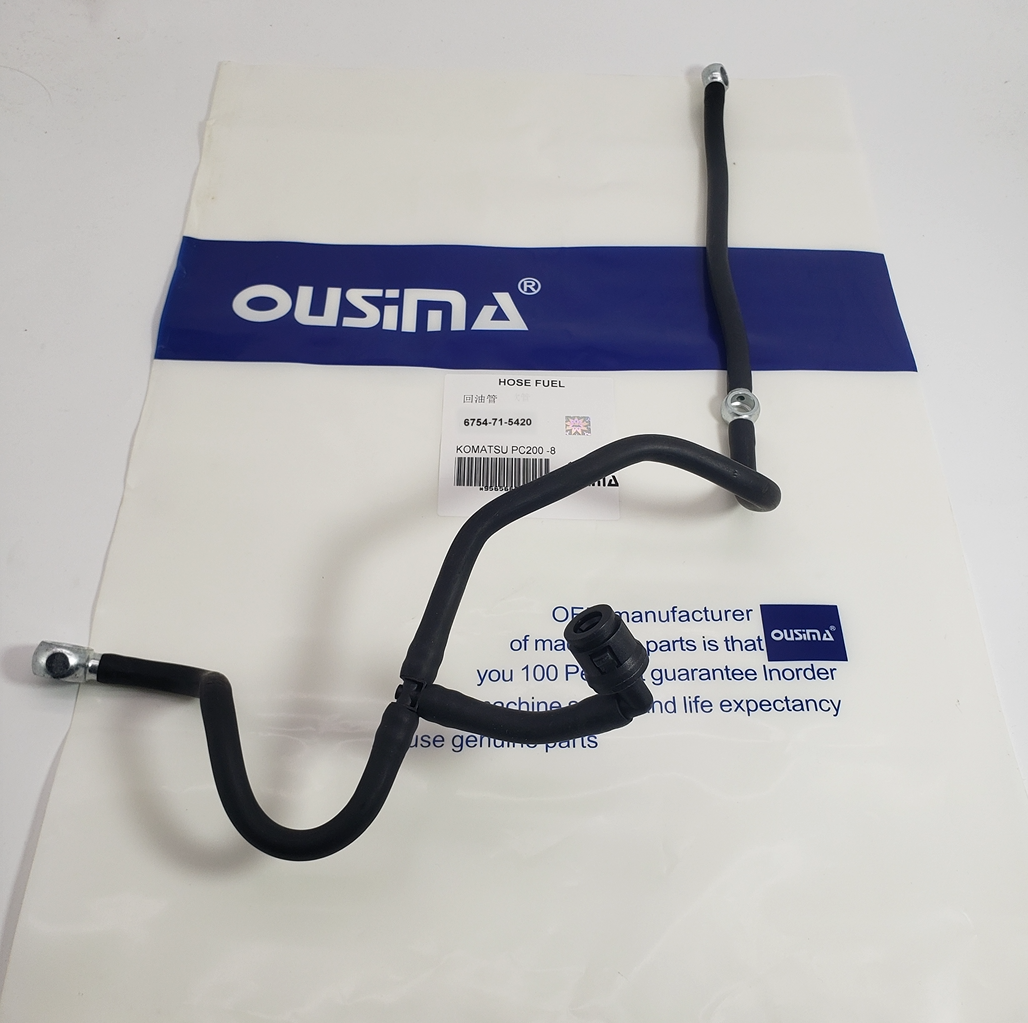 Fuel Drain Tube 6754-71-5420 For KOMATSU PC200-8 WA380-6