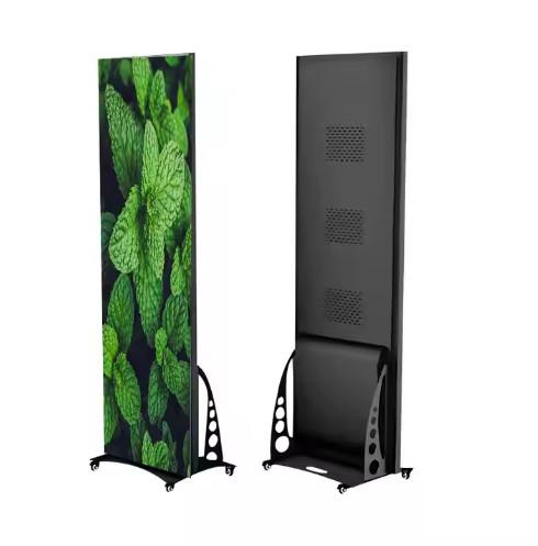 Advertising Player P2.5 Digital Advertisement Standing Mirror Led Poster For