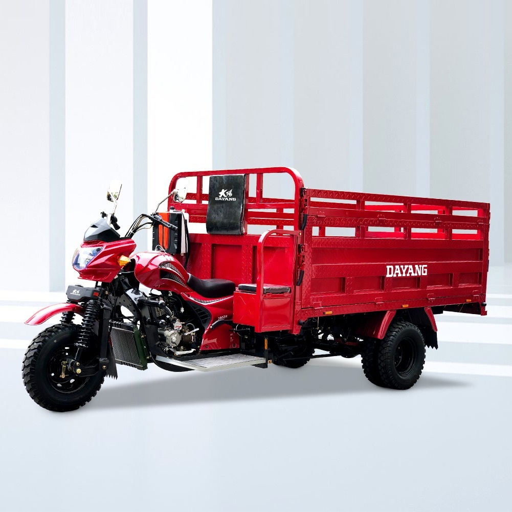 300cc Heavy Duty Cargo Tricycle with 5 Wheels and Full Floating Rear Axle